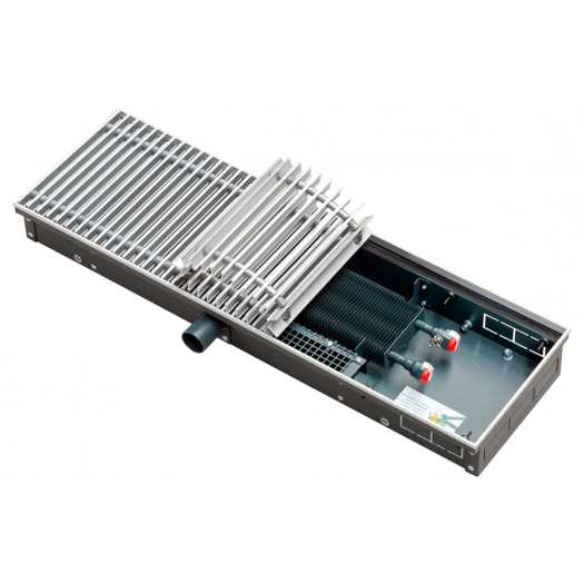 Внутрипольный конвектор Techno Air KVVZ 250-85-2800 с естественной конвекцией