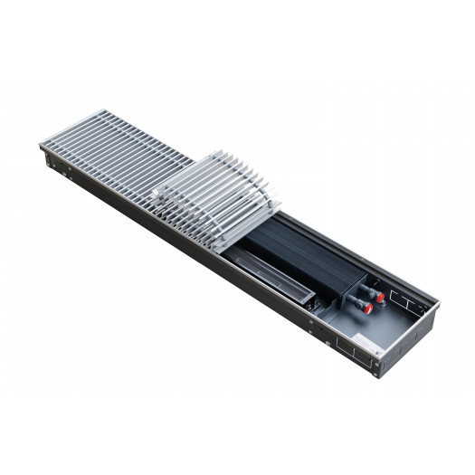 Внутрипольный конвектор Techno Vent KVZV 185-110-1100/24V с принудительной конвекцией