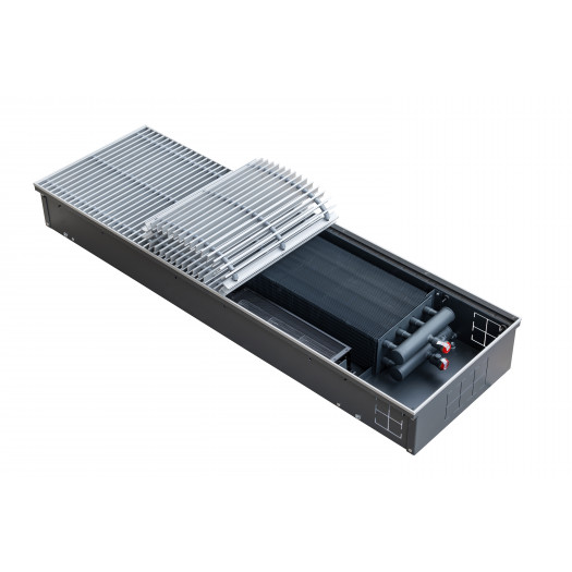 Внутрипольный конвектор Techno Vent KVZV 380-140-2100/24V с принудительной конвекцией