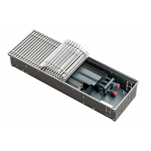 Внутрипольный конвектор Techno Vent KVZV 300-140-4500 с принудительной конвекцией
