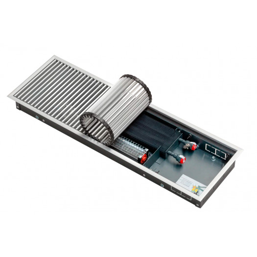 Внутрипольный конвектор Techno Power Vent KVZVh 250-75-4600 с принудительной конвекцией