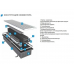 Внутрипольный конвектор Techno Power Vent KVZVh 270-130-3100 с принудительной конвекцией